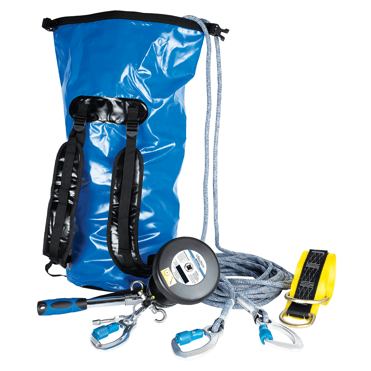 FallTech 150' Rescue and Descent Worksite Kit with Storage Bag - 6814150K