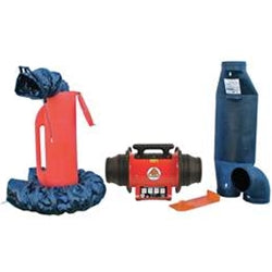 Air Systems Explosion Proof 10" Electric Fan Kit 115 1 Volt AC Includes SVF-10EXP Fan and SV-CUPCND Kit SVF10EXCUP