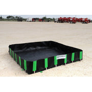 UltraTech Containment Berm - Economy Model - 6' x 6' x 18" - 22 oz PVC - 3000816