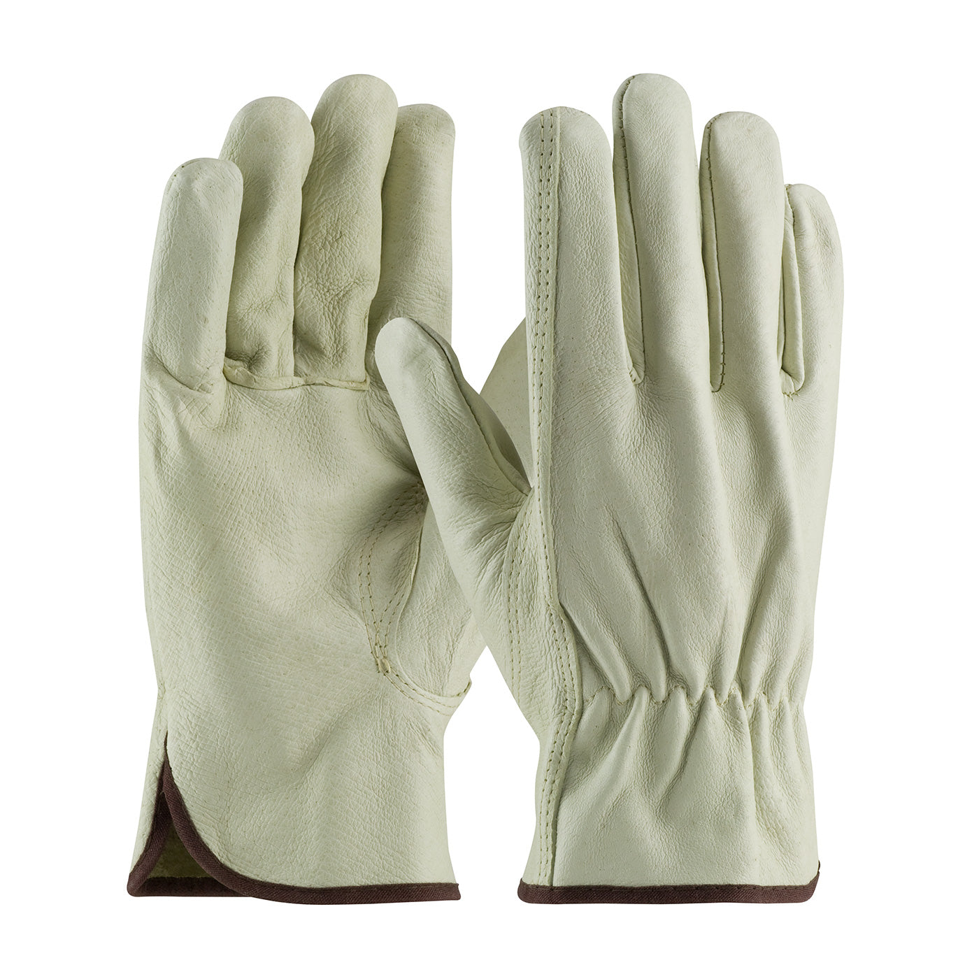 PIP Economy Grade Top Grain Pigskin Leather Drivers Glove - Keystone T ...