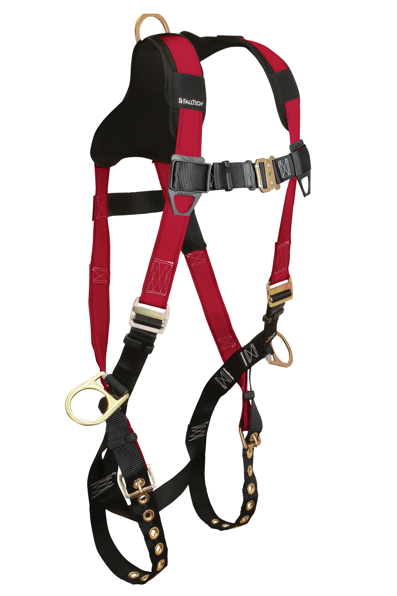 FallTech Tradesman Plus 3D Standard Non-belted Harness Tongue Buckle Leg Adjustment - 2X - 7010B2X