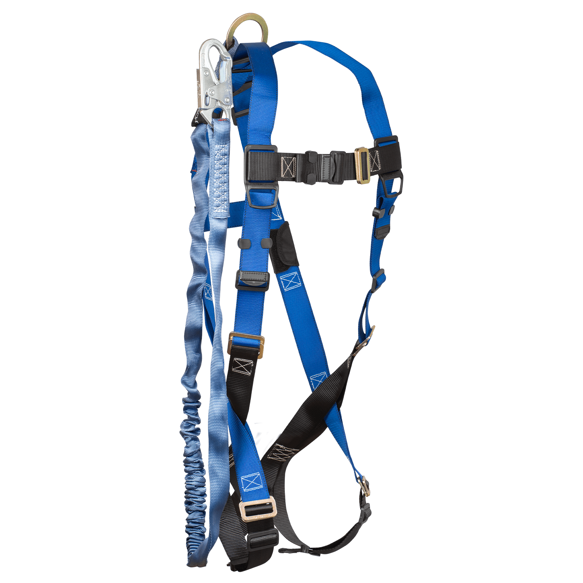 FallTech Harness and Lanyard Integrated Combination 7015 with 8259 - 70158259