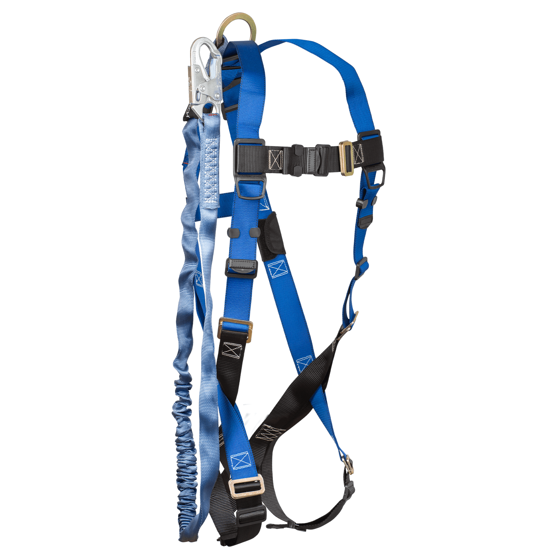 FallTech Harness and Lanyard Integrated Combination 7015 with 8259 - 70158259