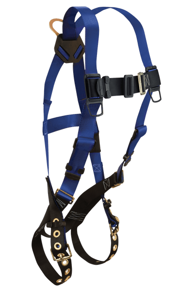 FallTech Contractor 1D Standard Non-belted Harness Tongue Buckle Leg Adjustment - Universal - 7016