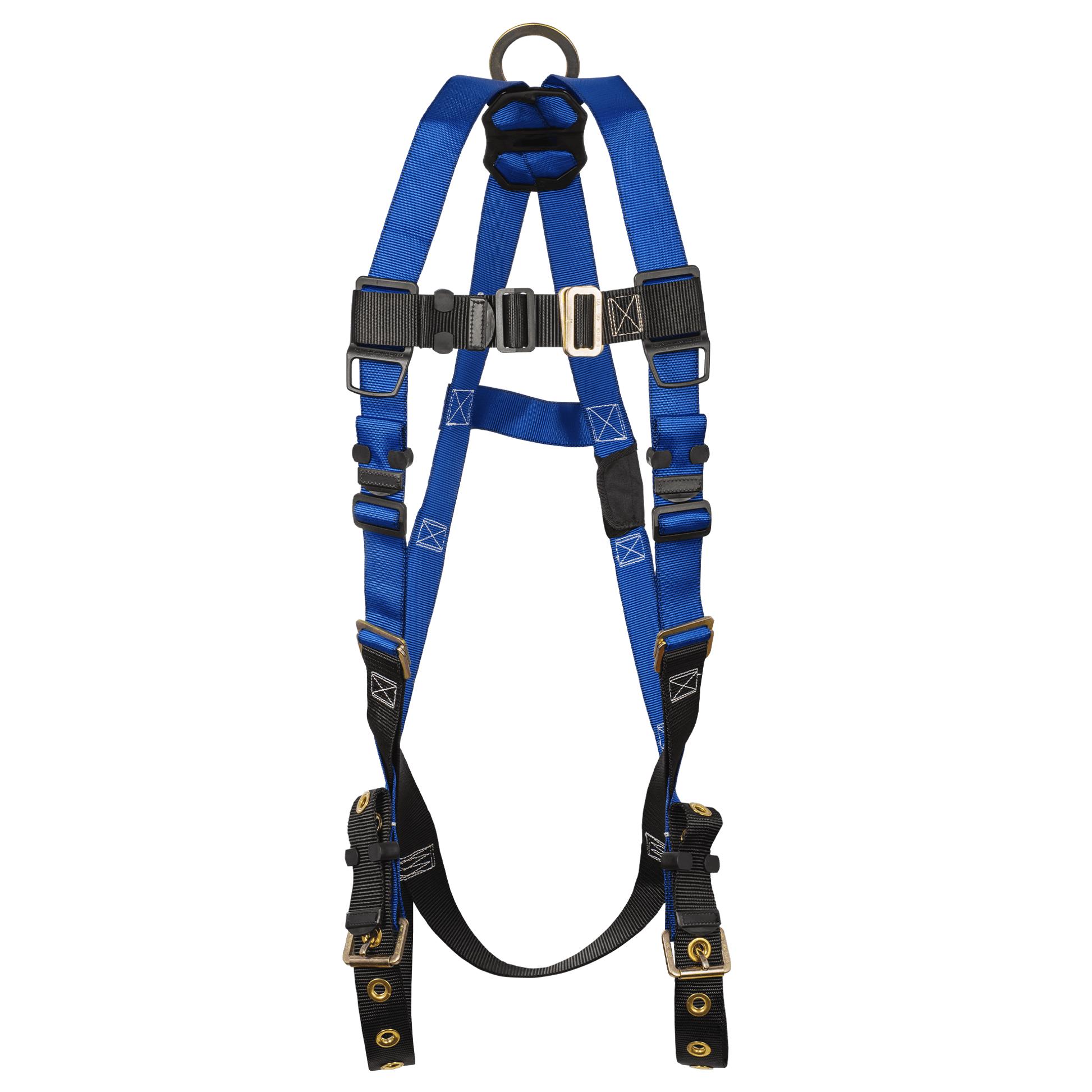 FallTech Contractor 1D Standard Non-belted Harness Tongue Buckle Leg Adjustment - Universal - 7016