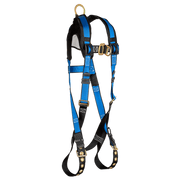 FallTech Contractor+ Front 1D Standard Non-belted Harness - 2X - 7016BFD2X