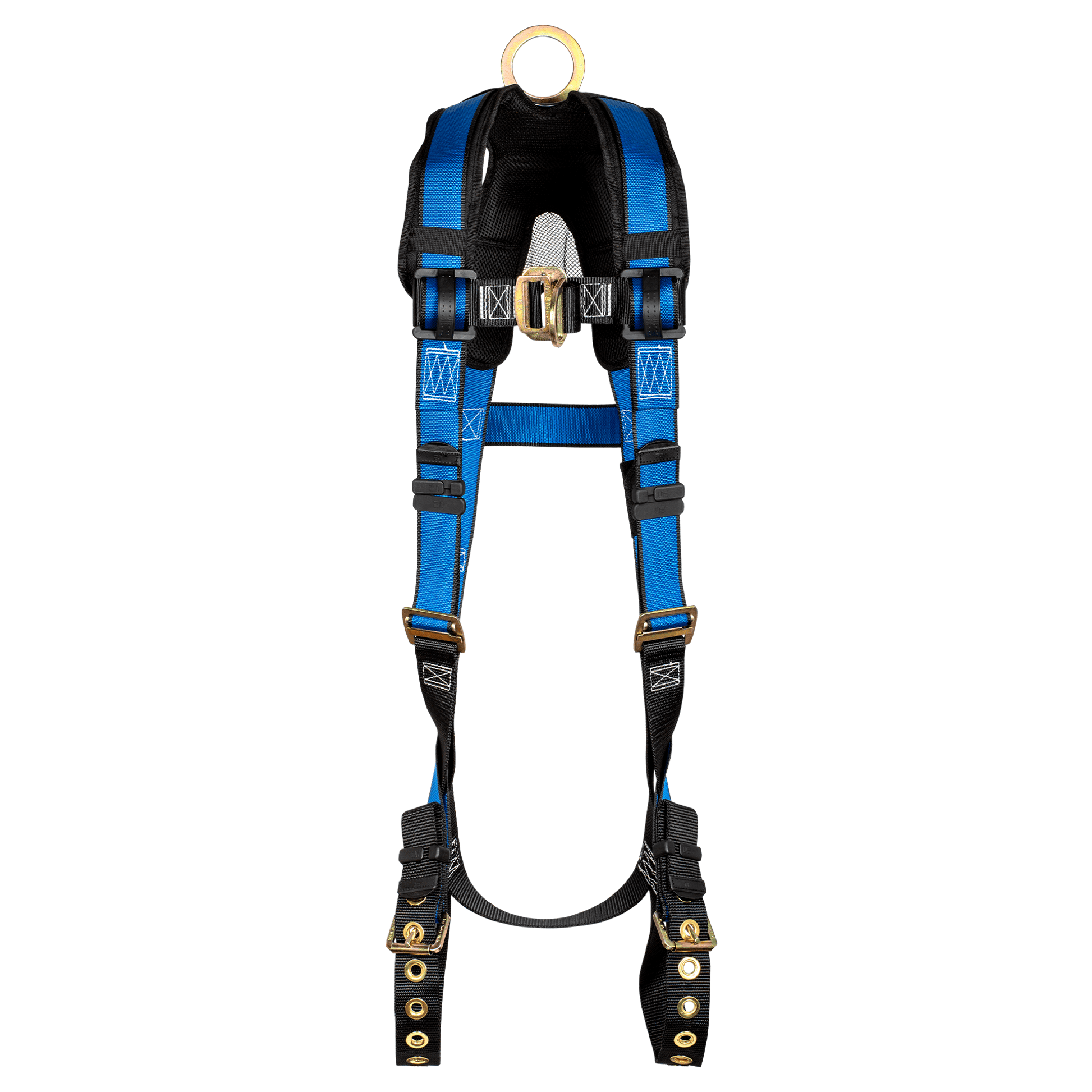 FallTech Contractor+ Front 1D Standard Non-belted Harness - 7016BFD