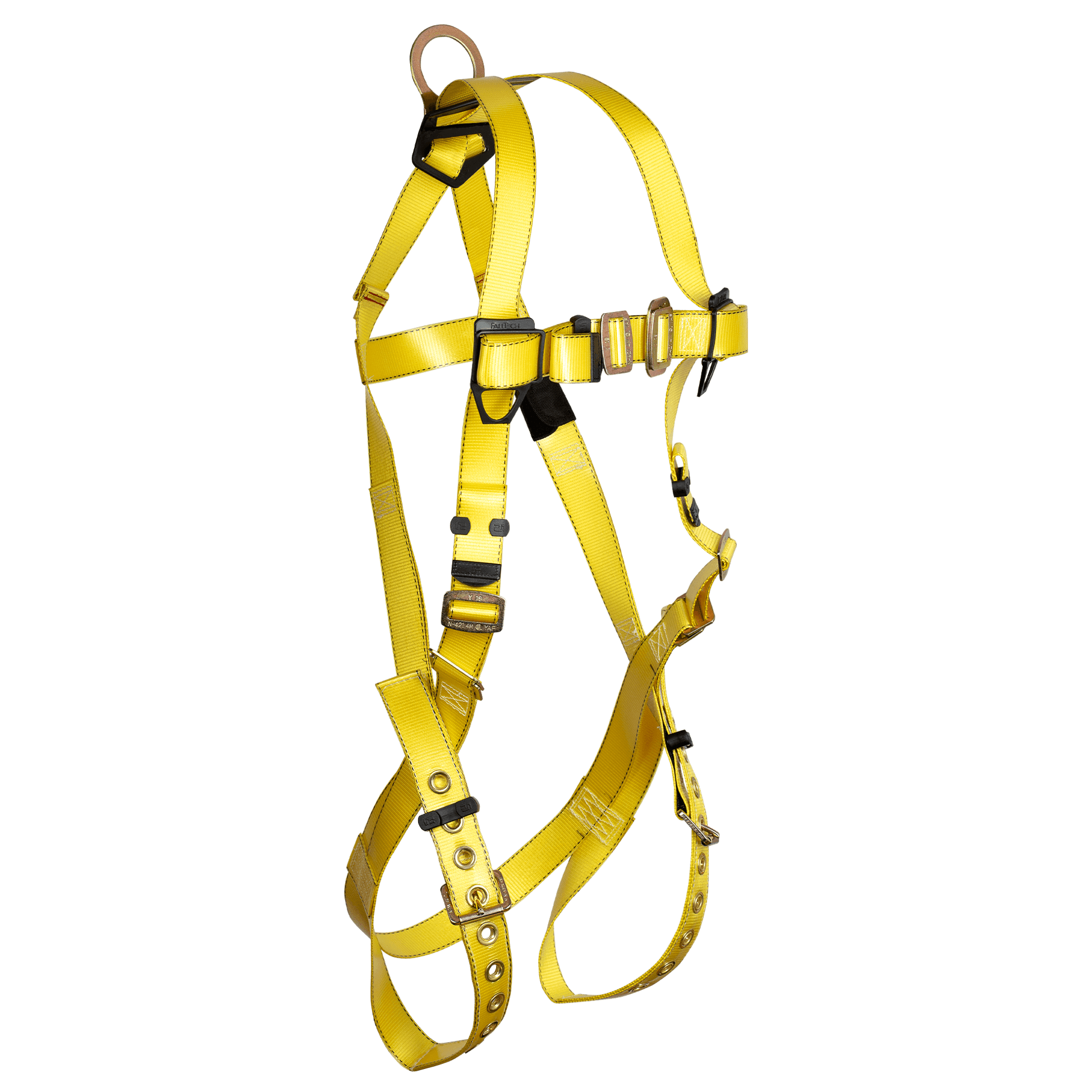 FallTech Contractor 1D Coated Web Standard Non-belted Harness - Universal - 7016PC