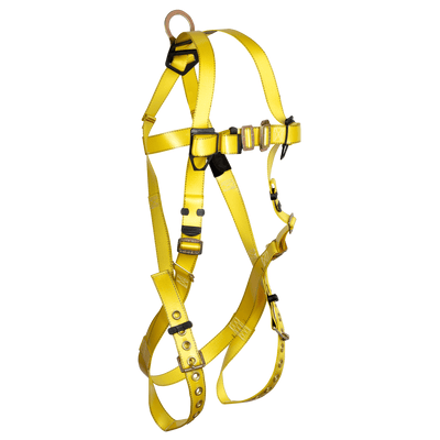 FallTech Contractor 1D Coated Web Standard Non-belted Harness - Universal - 7016PC