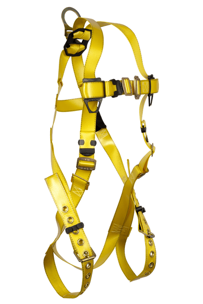 FallTech Contractor 1D Coated Web Standard Non-belted Harness - 7016