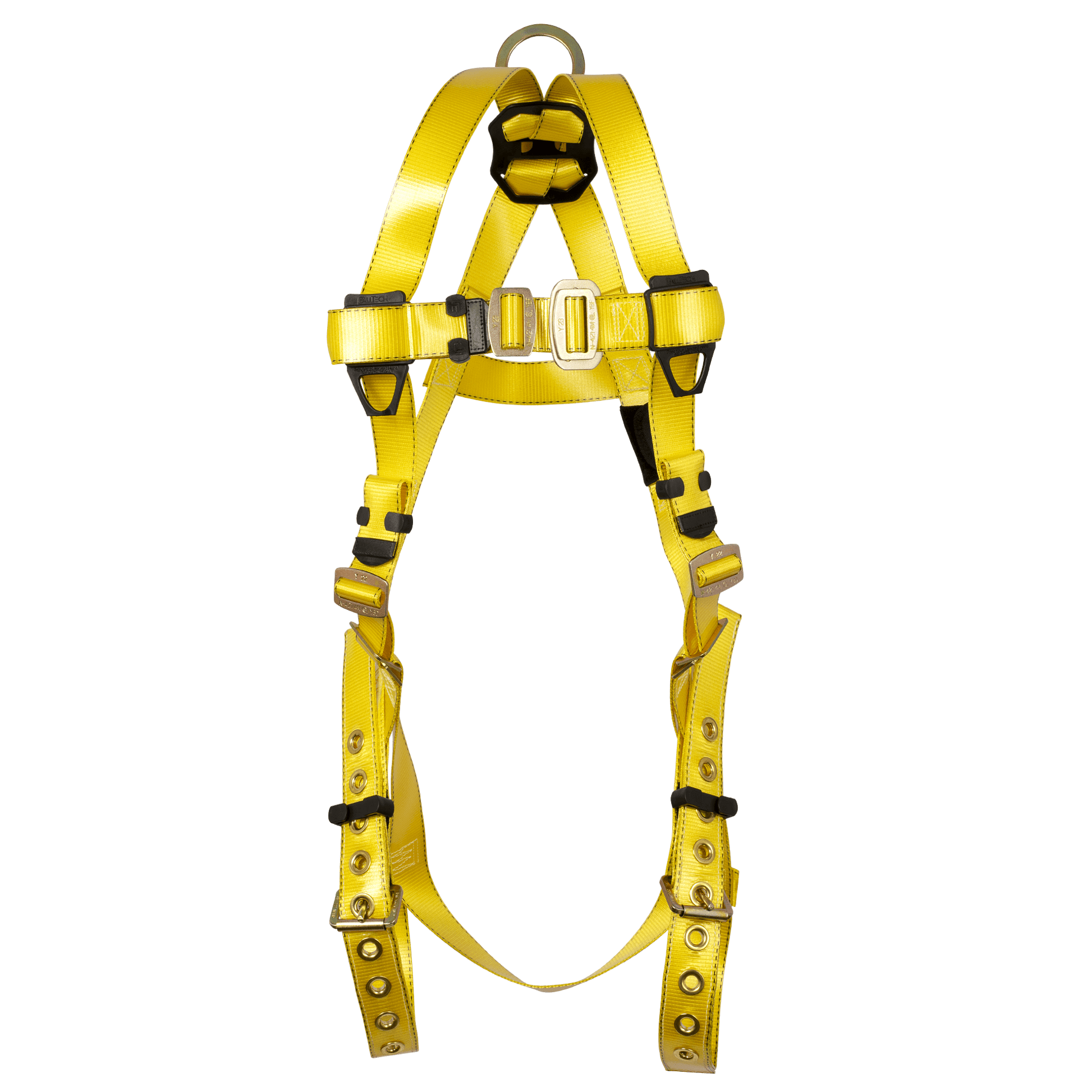FallTech Contractor 1D Coated Web Standard Non-belted Harness - 7016