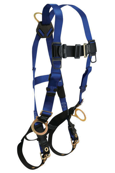 FallTech Contractor 3D Standard Non-belted Harness Tongue Buckle Leg Adjustment - Universal - 7018