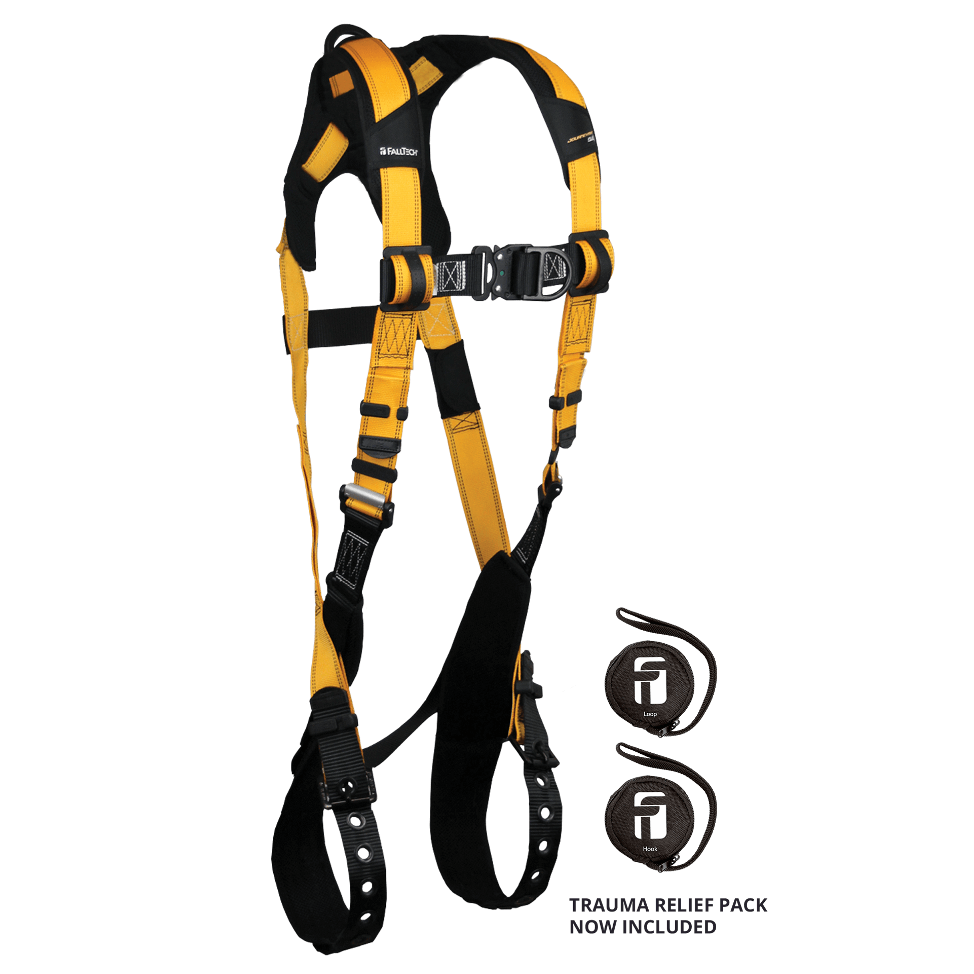Falltech 7027bfd FallTech Journeyman Flex Aluminum 2D Climbing Non-belted Harness - 702 ...