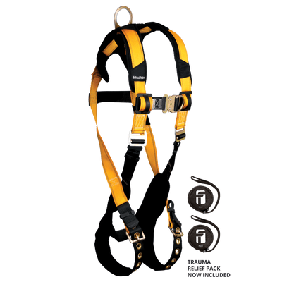 FallTech Journeyman Flex Steel 2D Climbing Non-belted Harness - Large - 7021FDL