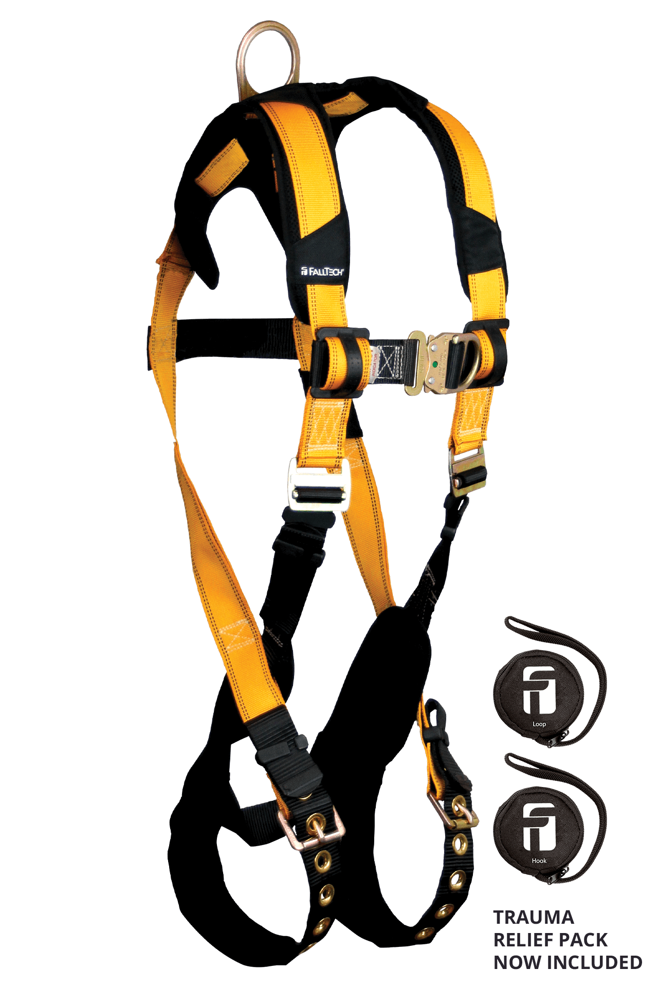FallTech Journeyman Flex Steel 2D Climbing Non-belted Harness - 3X - 7021FD3X