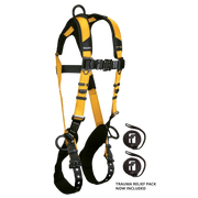 FallTech Journeyman Flex Aluminum 3D Standard Non-belted Harness Tongue Buckle Leg Adjustment - Extra-Large - 7023BXL