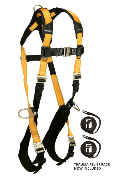 FallTech Journeyman Flex Steel 3D Standard Non-belted Harness - Universal - 7023QC