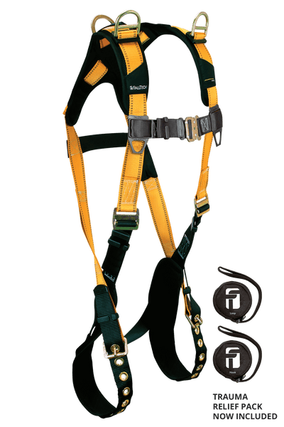FallTech Journeyman Flex Steel 3D Retrieval Non-belted Harness - 7027