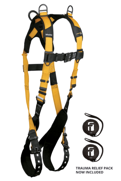 FallTech Journeyman Flex Aluminum 3D Retrieval Non-belted Harness - 7027B