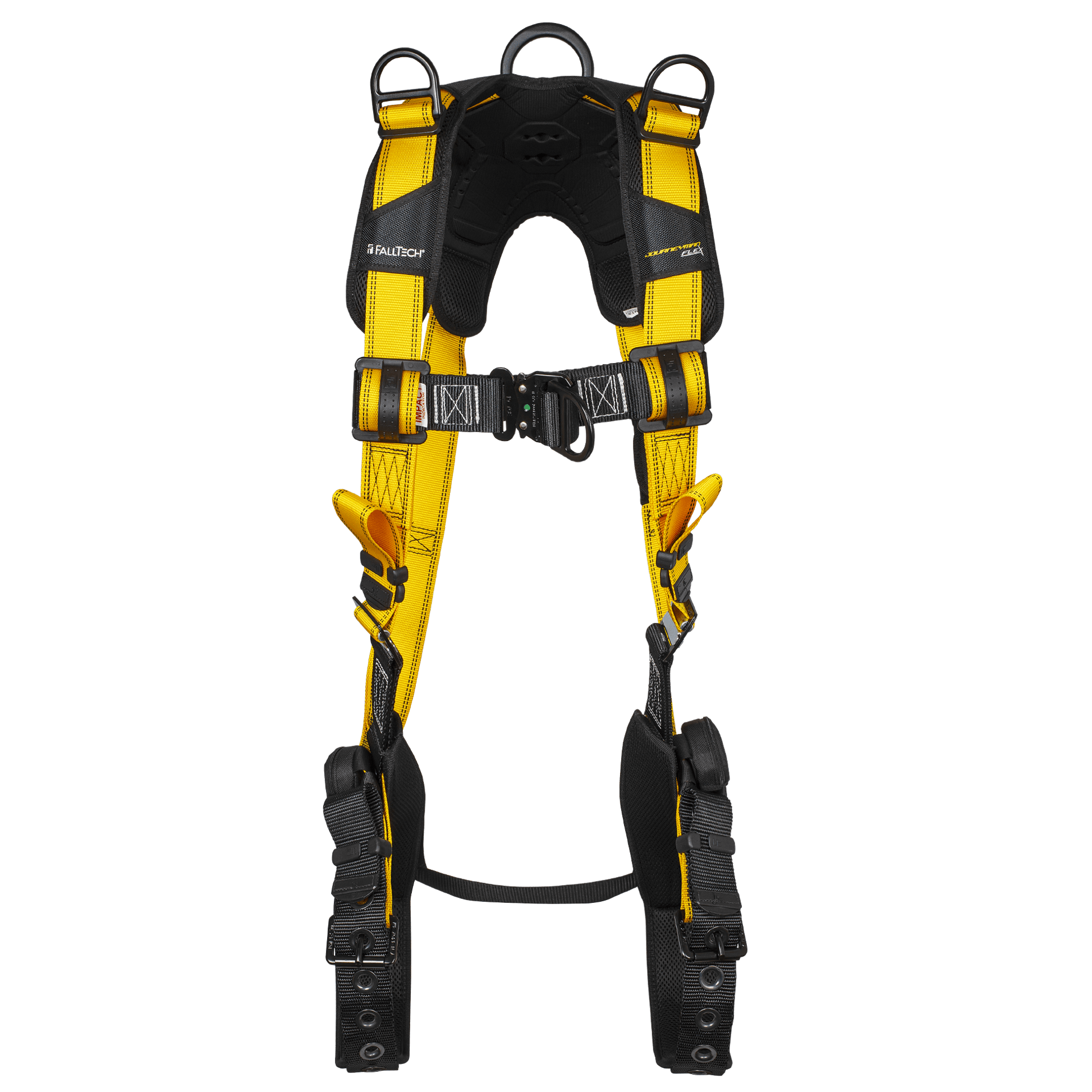 FallTech Journeyman Flex Aluminum Retrieval Climbing Harness - 7027BFD