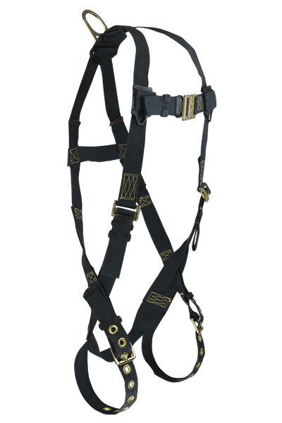 FallTech WeldTech 1D Standard Kevlar Non-belted Harness Tongue Buckle Leg Adjustment - Universal - 7036A