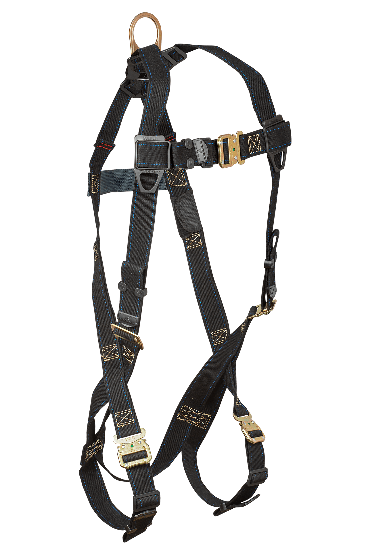 FallTech WeldTech 1D Standard Non-belted Harness Quick Connect Adjustment - 2X - 7038QC2X
