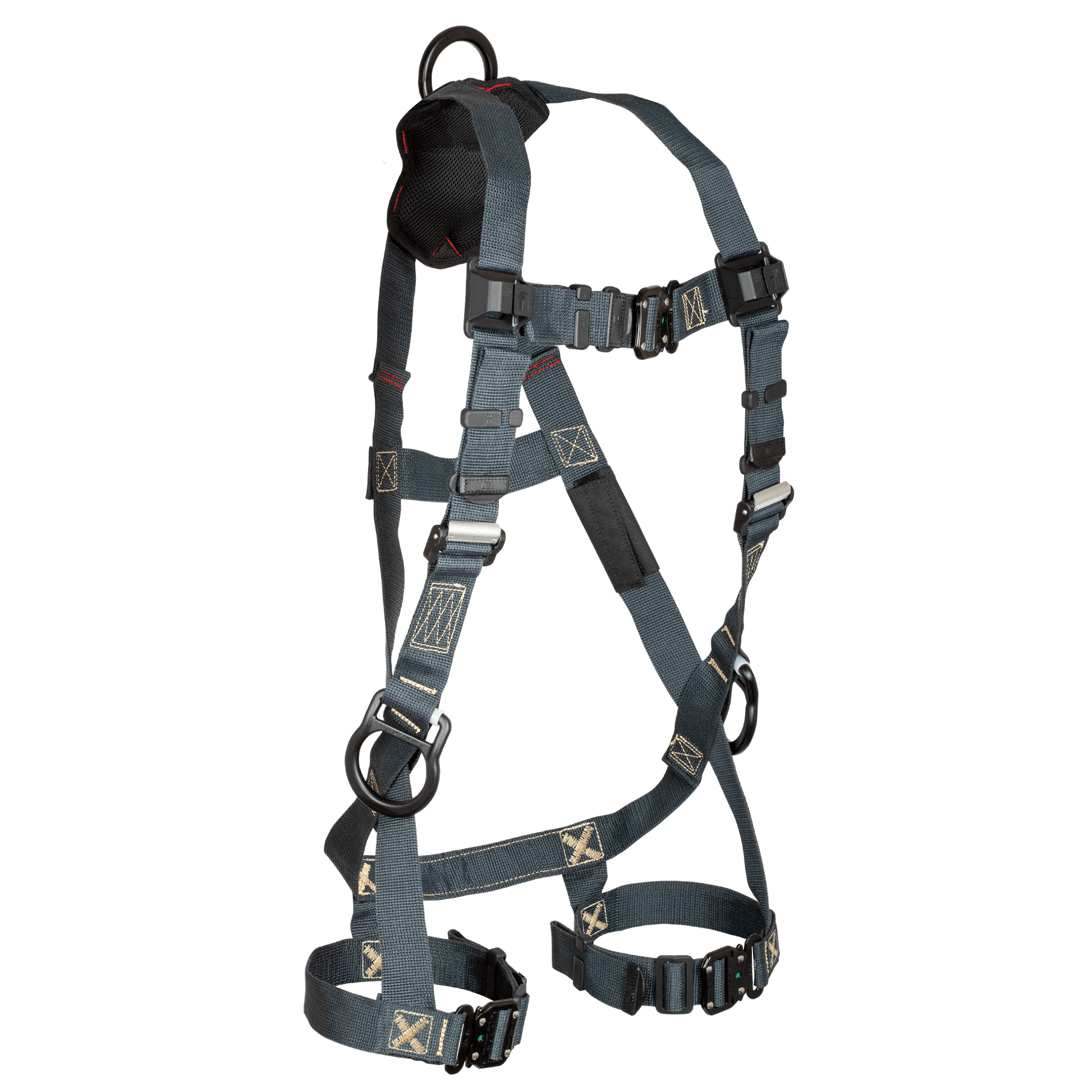 FallTech FT-Weld 3D Standard Non-Belted Harness Quick Connect Buckle Leg Adjustment - 70403D2X3X