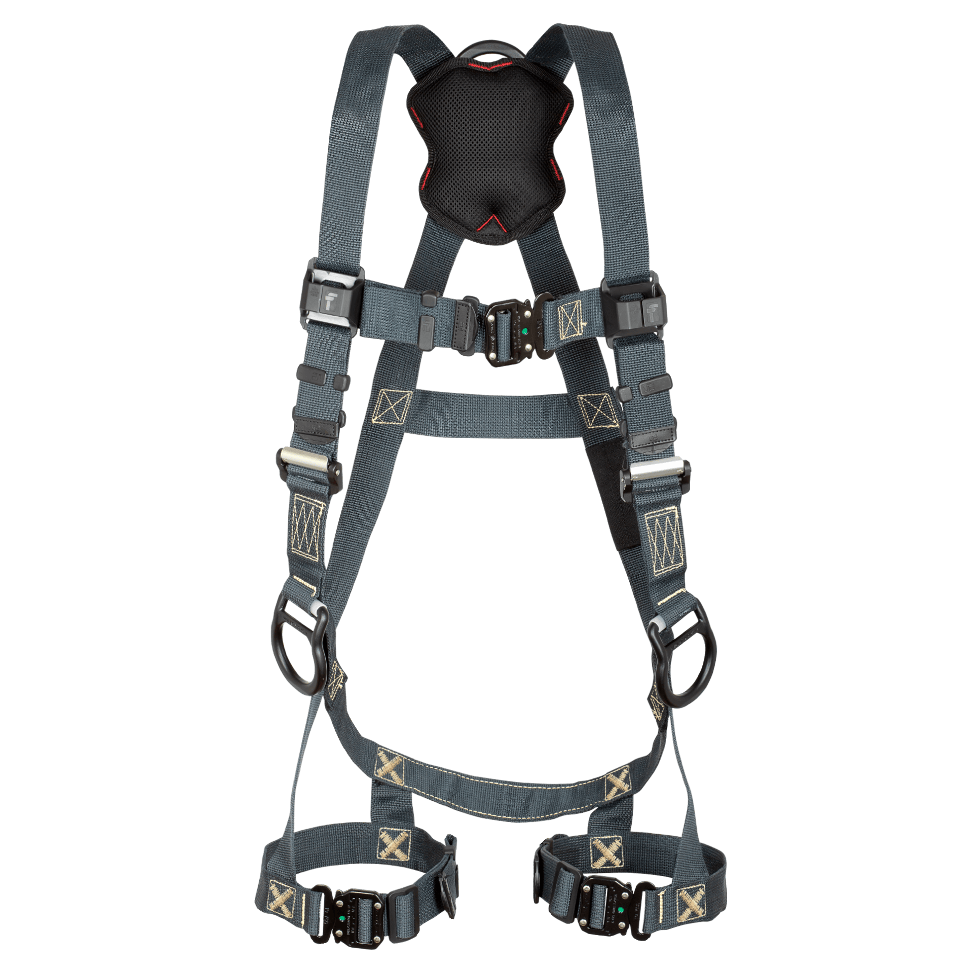 FallTech FT-Weld 3D Standard Non-Belted Harness Quick Connect Buckle Leg Adjustment - 70403D