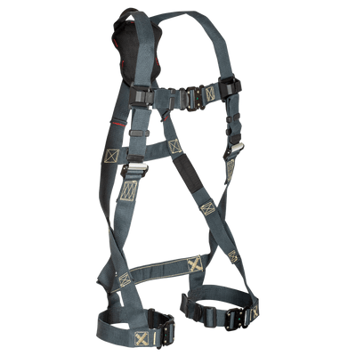 FallTech FT-Weld 1D Standard Non-Belted Harness Quick Connect Buckle Leg Adjustment - 7040SM