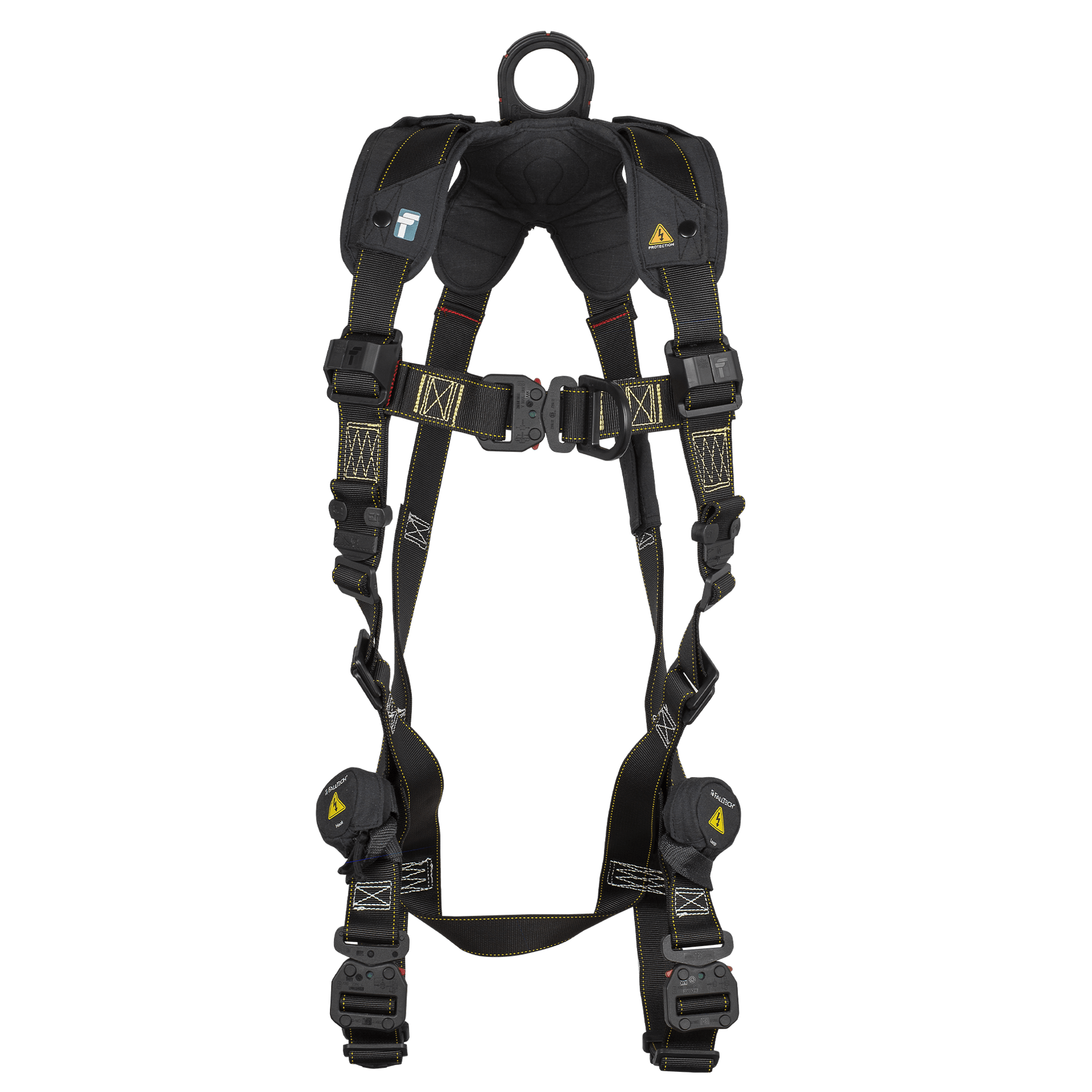 FallTech Arc Flash Nylon 2D Climbing Non-belted Harness - 7054BFD