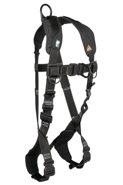FallTech Arc Flash Nylon Climbing Non-belted Harness - Quick-Connect Adjustments - 7054FD