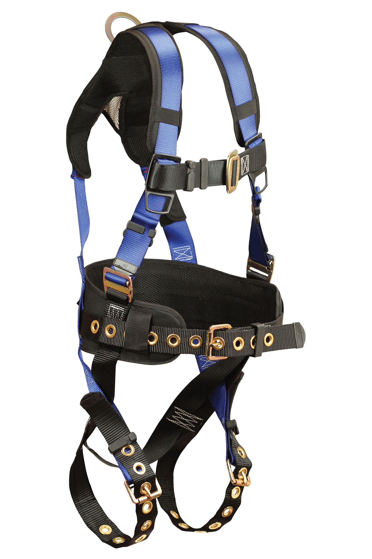 FallTech Contractor+ 1D Construction Belted Harness - Large/XL - 7074BLX