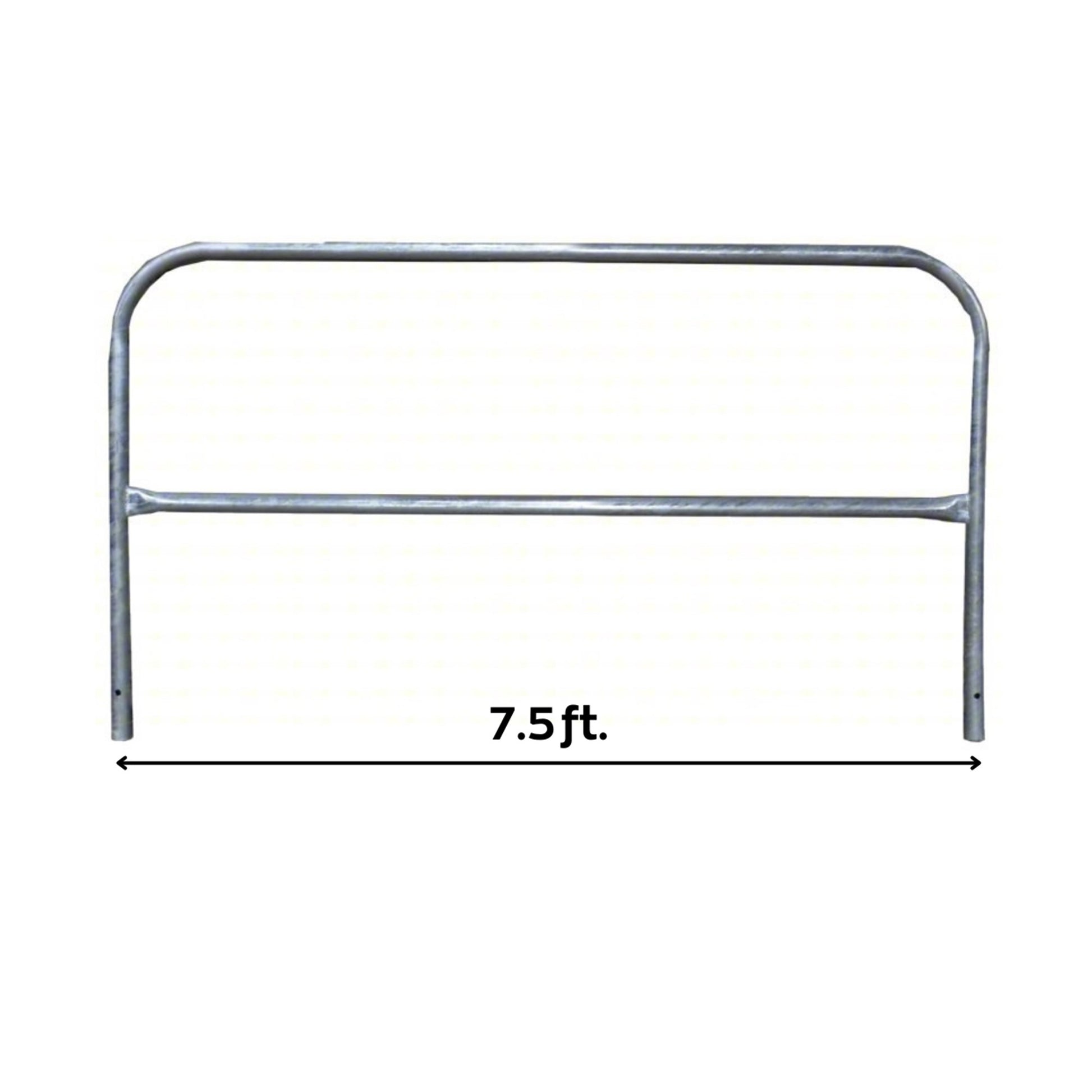 Tie Down Universal Guardrail, 7.5 ft, Galvanized - 70765