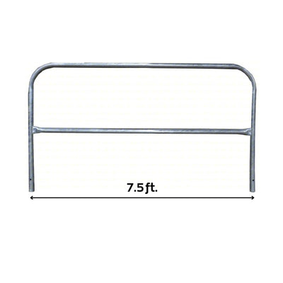 Tie Down Universal Guardrail, 7.5 ft, Galvanized - 70765