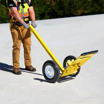Tie Down Universal Guardrail Base Dolly with Flat-Free Tires - 70767