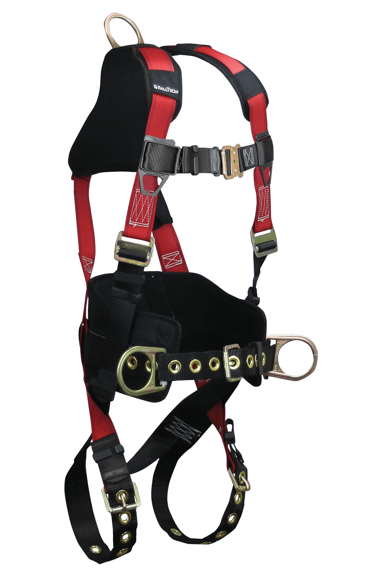 FallTech Tradesman Plus 3D Construction Belted Harness - 2X - 7078B2X