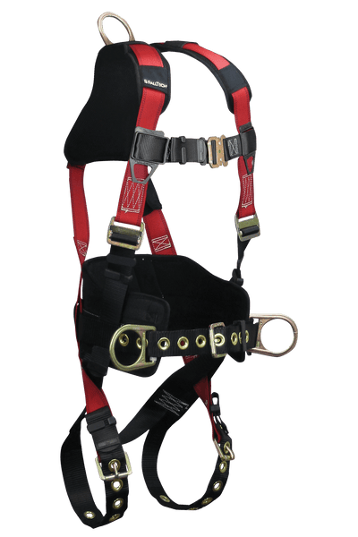FallTech Tradesman Plus 3D Construction Belted Harness - 7078B