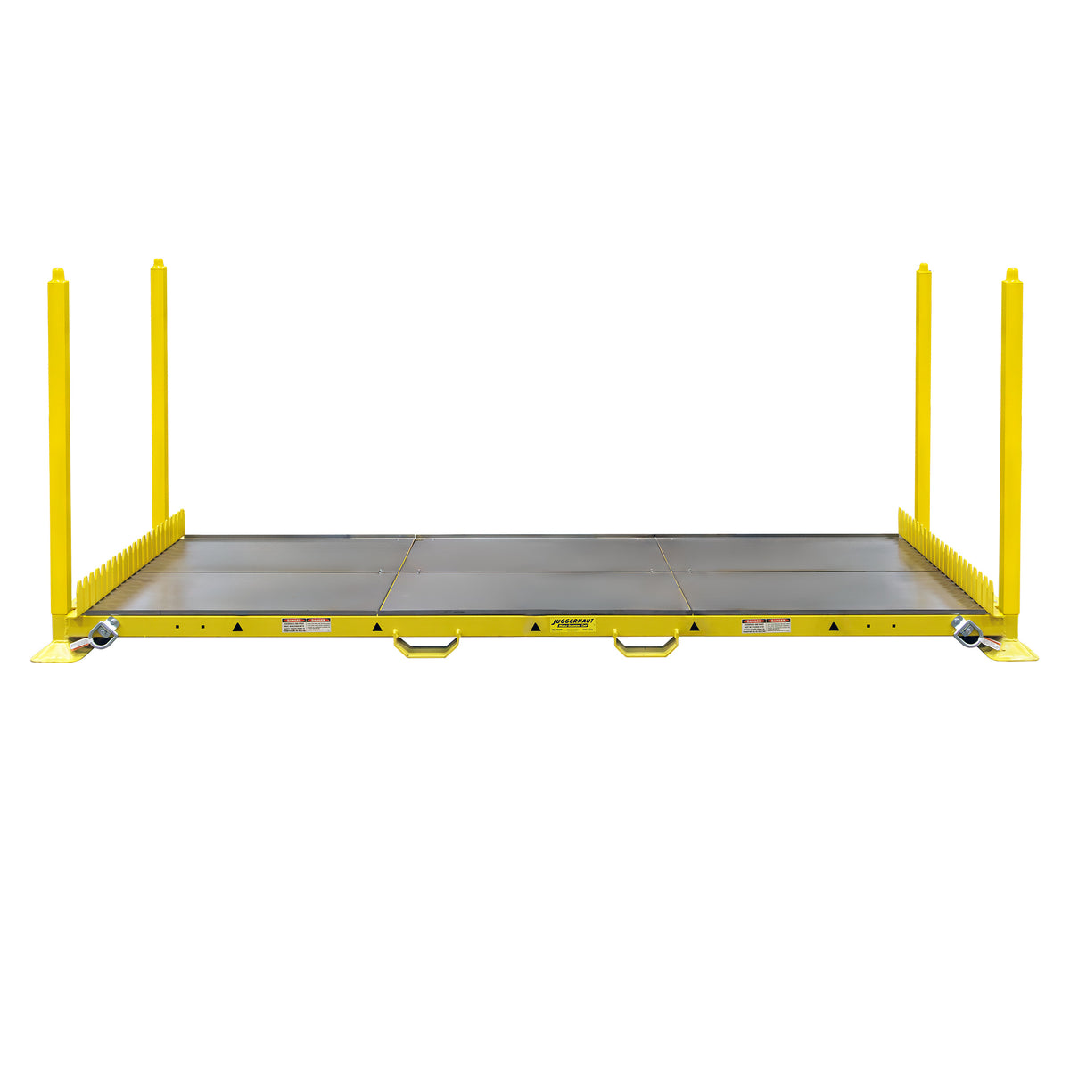 Tie Down Juggernaut Mobile Guardrail Transport Cart, Yellow - 70794