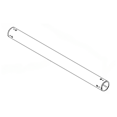 Tie Down Adjustable Guardrail Outer Sleeve for 3.5-5 ft. Guardrail, Yellow - 70798