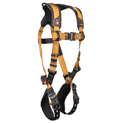 FallTech Advanced ComforTech Gel 1D Standard Non-belted Harness Tongue Buckle Leg Adjustment - 3X - 7080B3X