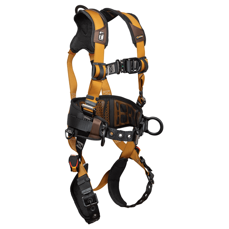 FallTech Advanced ComforTech Gel 4D Construction Climbing Harness - Large - 7081BFDL