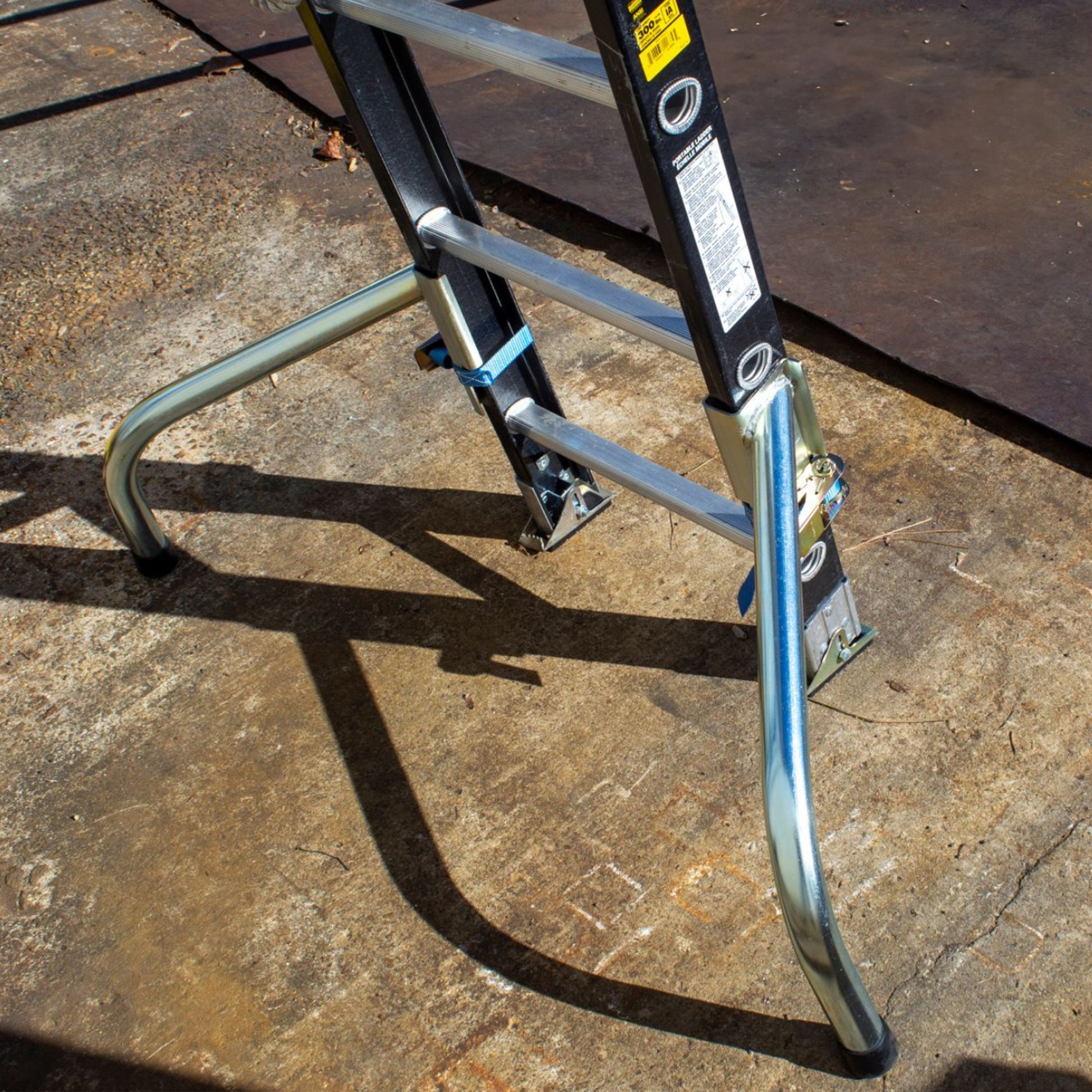Tie Down Ladder Safety Legs Adjustable Ladder Stabilizer, Pack of 1 - 70833