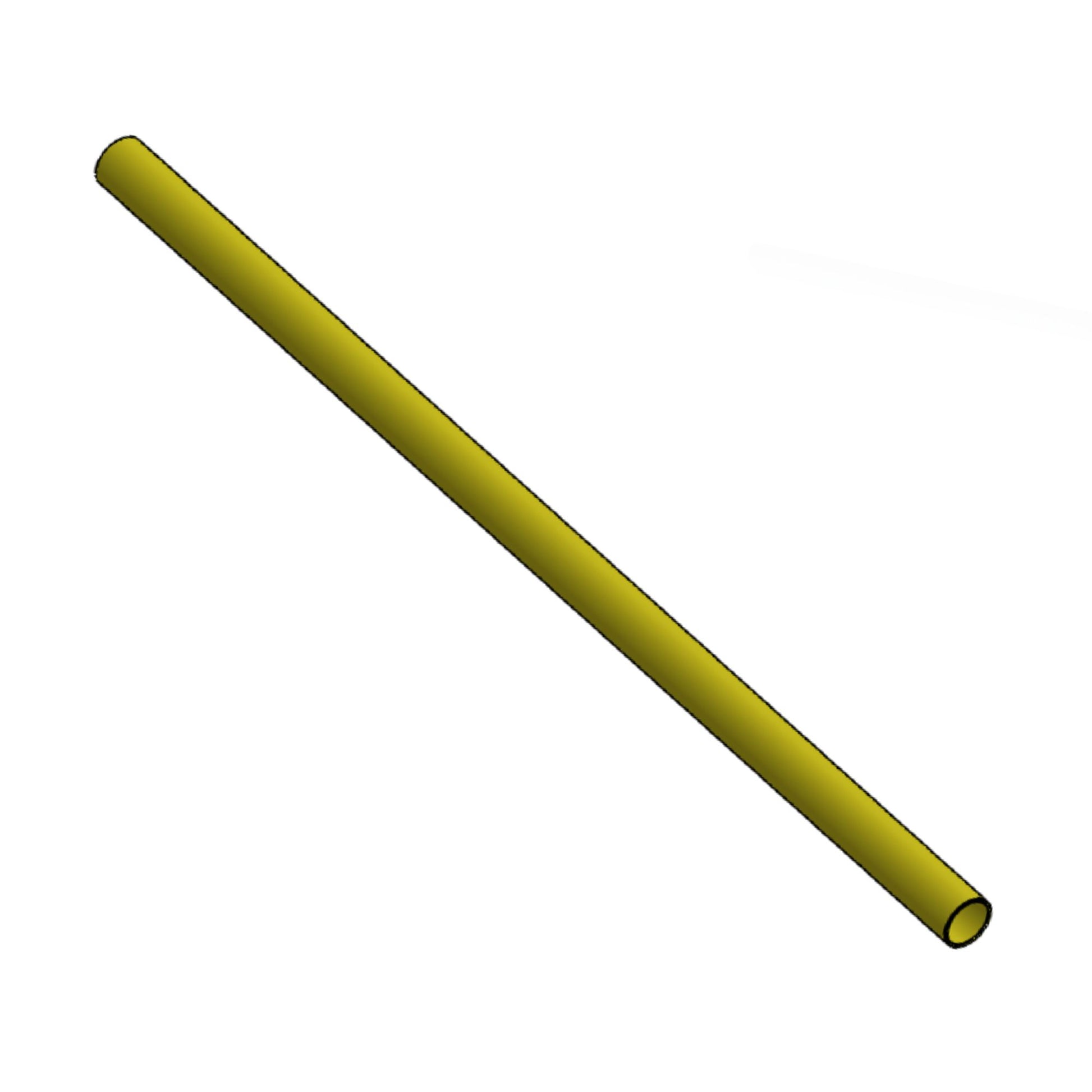 Tie Down Zip Rail Safety Rail Pipe, 10 ft, Galvanized - 70836-120G