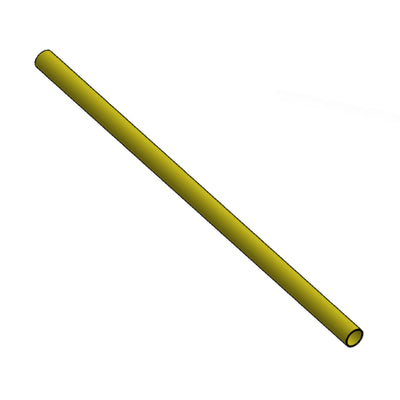 Tie Down Zip Rail Safety Rail Pipe, 10 ft, Galvanized - 70836-120G