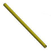 Tie Down Zip Rail Safety Rail Pipe, 6 ft, Yellow - 70836-72Y