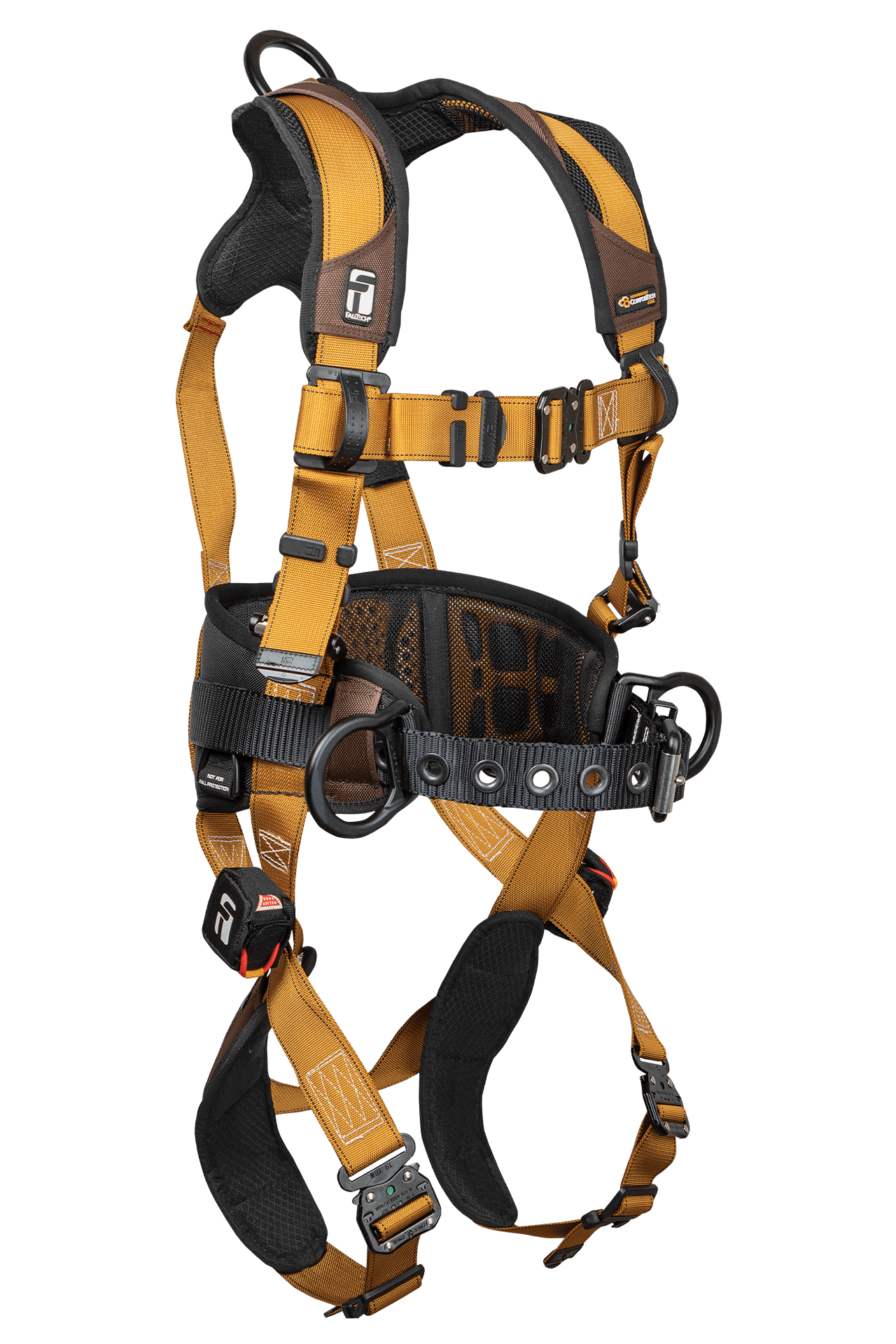 FallTech Advanced ComforTech Gel 3D Construction Belted Harness - Large - 7083BL