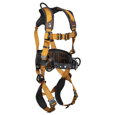 FallTech Advanced ComforTech Gel 3D Construction Belted Harness - Extra-Large - 7083BXL