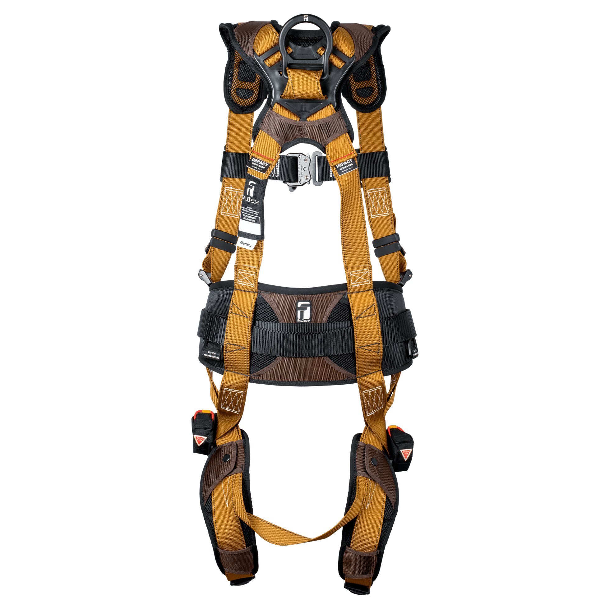FallTech Advanced ComforTech Gel 4D Construction Climbing Harness - 7083BFD