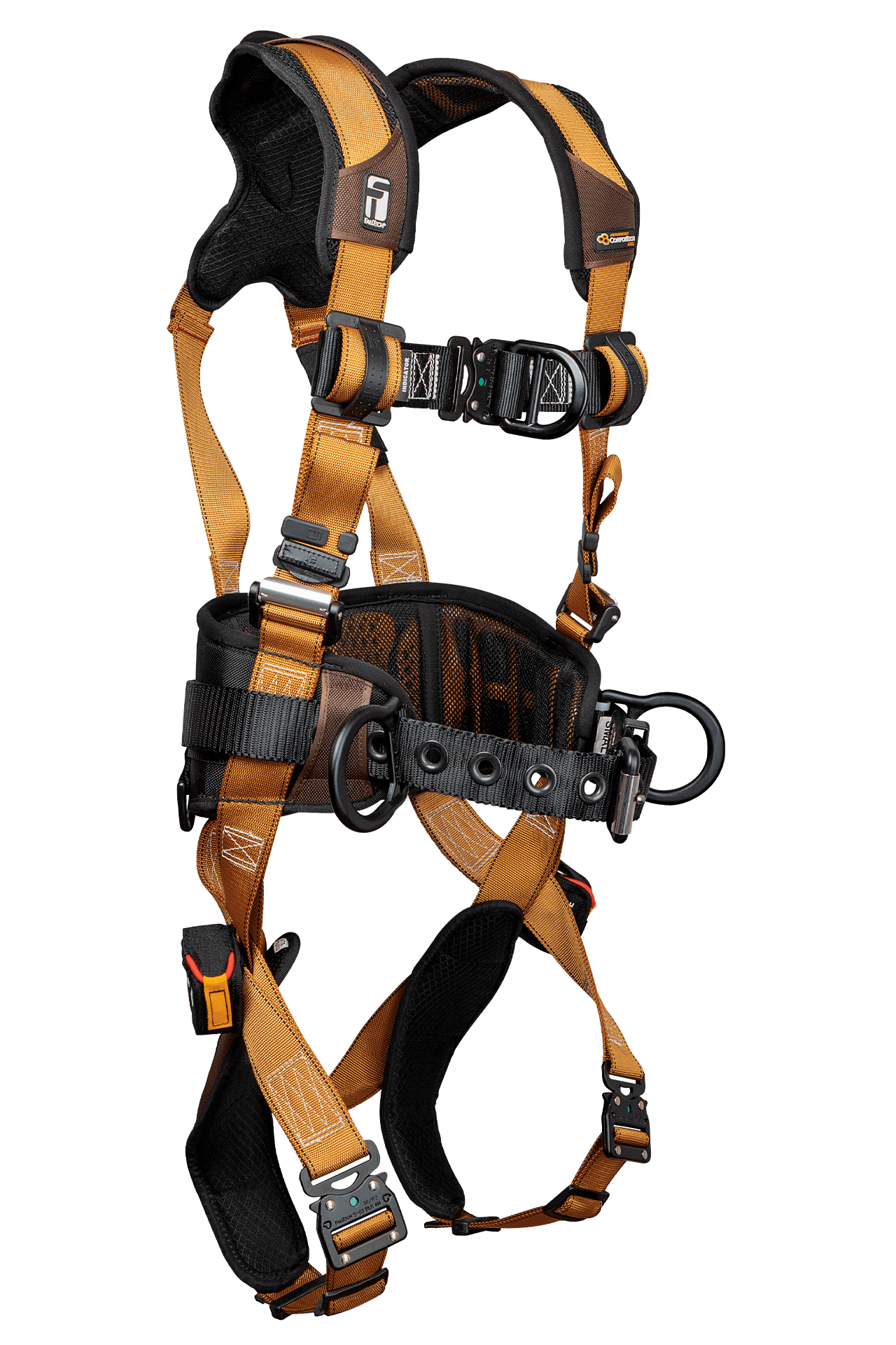 FallTech Advanced ComforTech Gel 4D Construction Climbing Harness - Extra-Large - 7083BFDXL