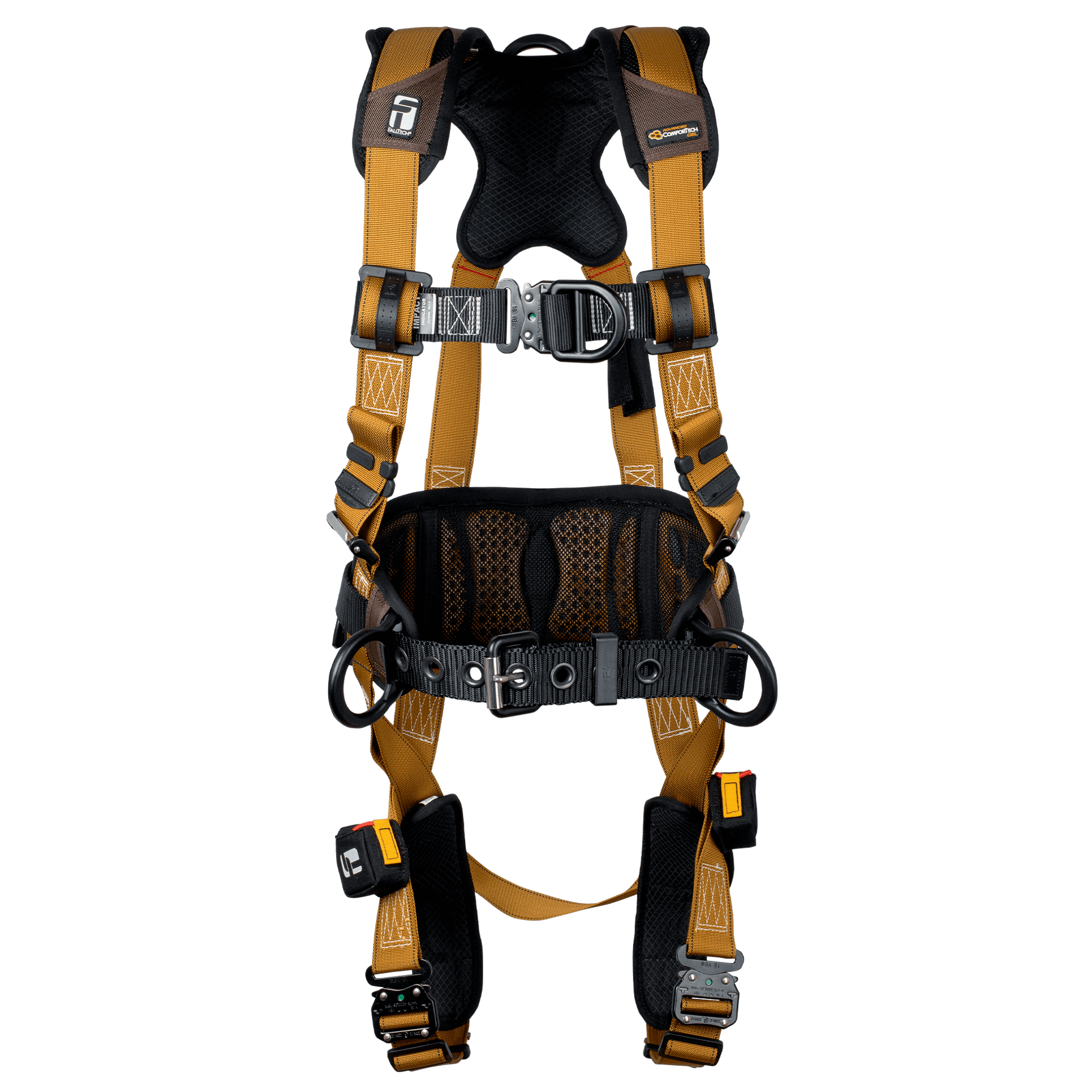 FallTech Advanced ComforTech Gel 4D Construction Climbing Harness - 7083BFD